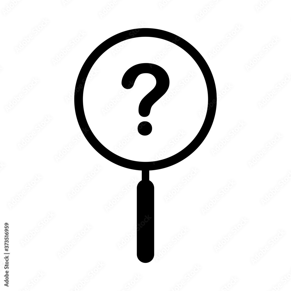 Magnifying glass icon