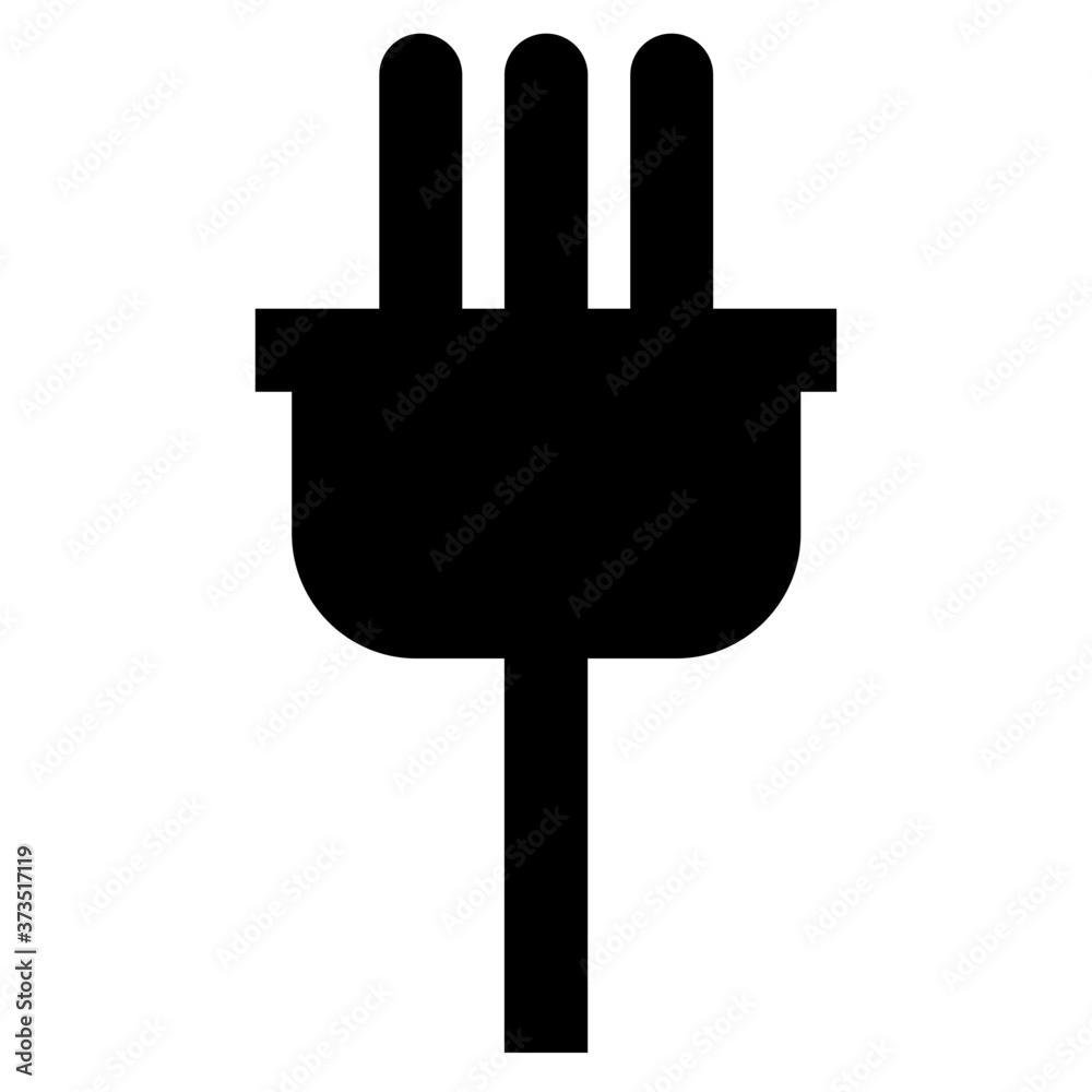 Electric plug icon Electric plug icon