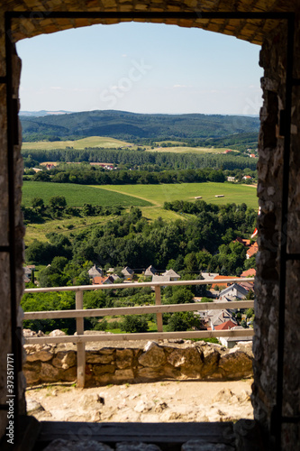 Landscape from a castle