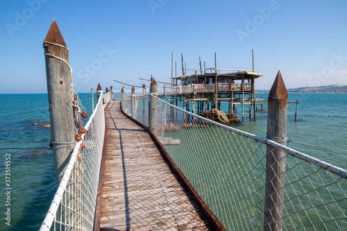 trabocchi coast Umbria adriatic sea vasto Ortona