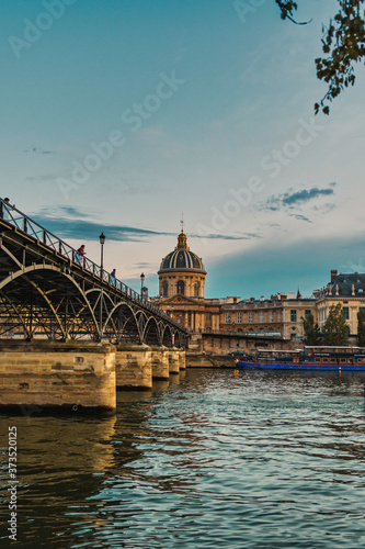 Institut de France at sunset, Paris