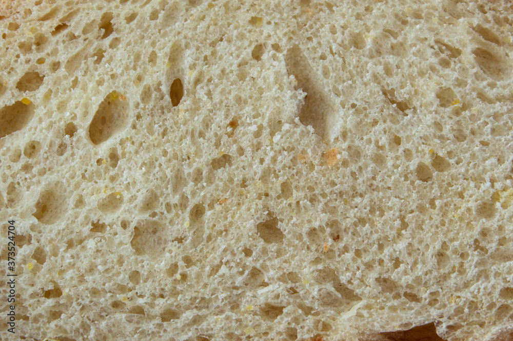White wheat cornbread texture.