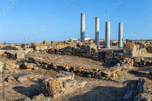 Archaeological site of Nora, Italy photo