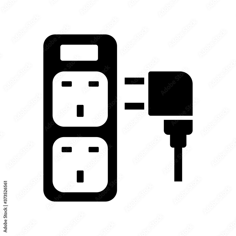 socket outlet plug in icon vector illustration design socket outlet plug in icon vector illustration design
