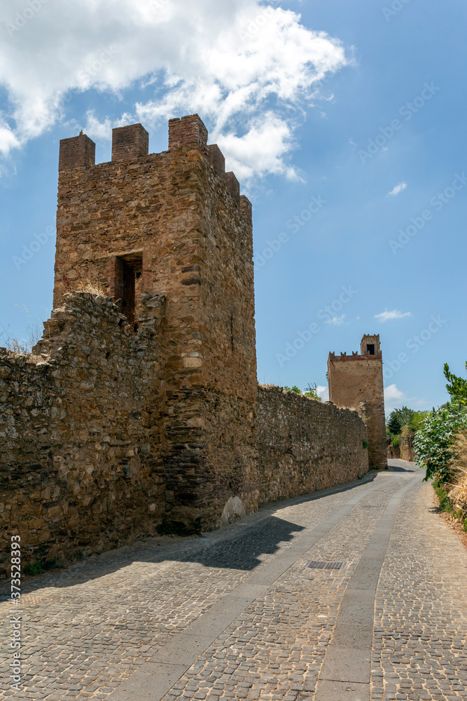 Pisan city walls in Iglesias Pisan city walls in Iglesias