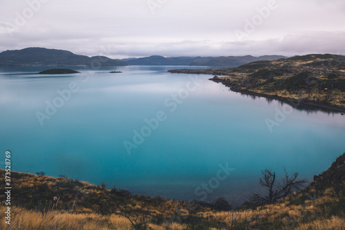 Obraz na płótnie Patagonia blue lake w salonie