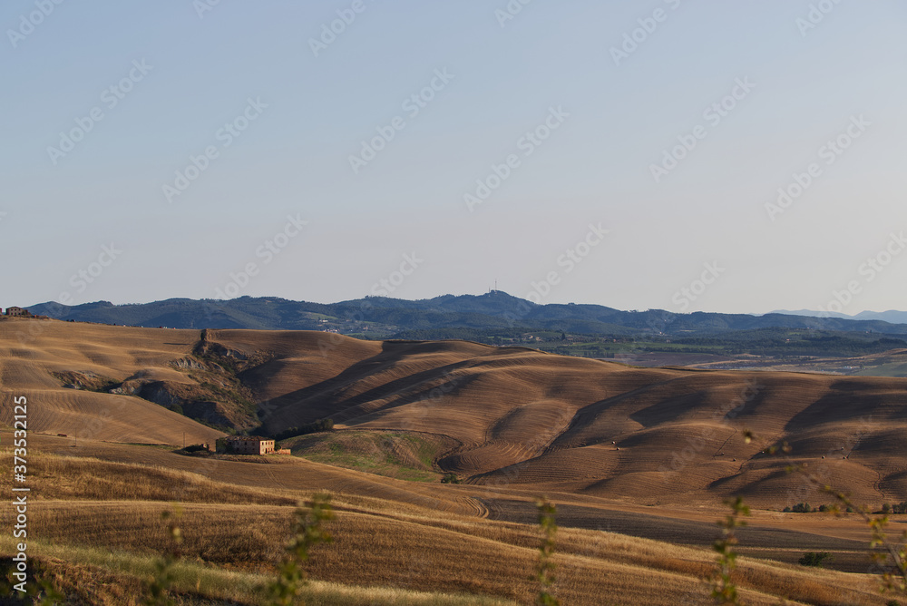 Tuscany landscape, around the city of Siena
