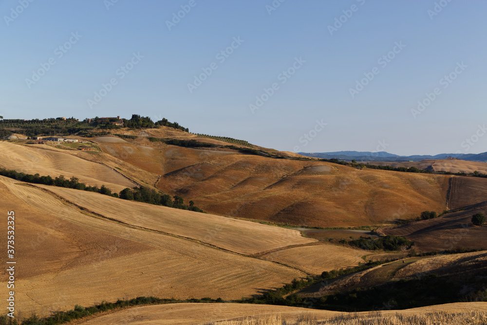 Tuscany landscape, around the city of Siena