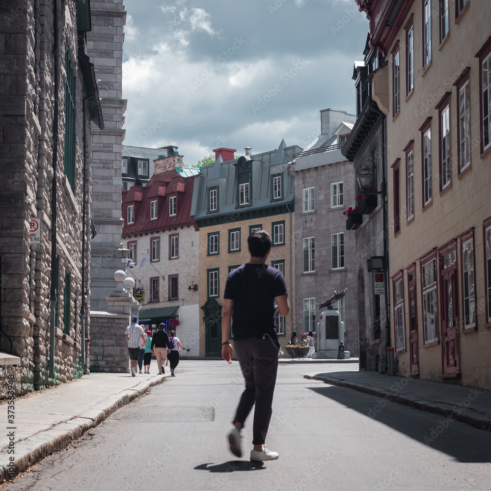 Old Town Street in Quebec