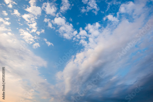 Fototapeta Naklejka Na Ścianę i Meble -  Dramatic view on the sky with clouds