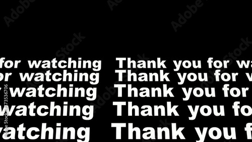 animated Thank you steps