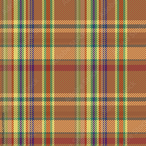 Checkered classical pattern tartan.