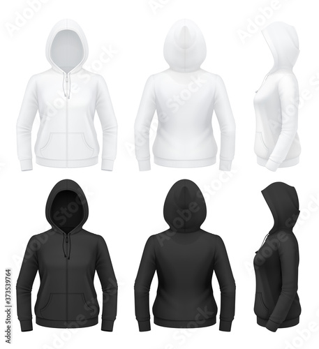 Women's full-zip hoodie