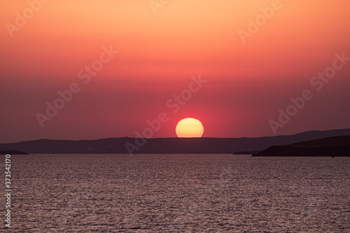 Fototapeta Naklejka Na Ścianę i Meble -  Best image of sunset