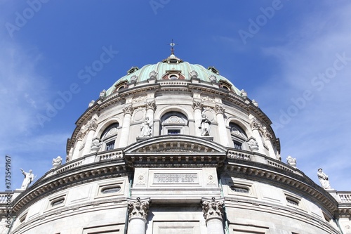 The marble church in Copenhagen, Denmark photo