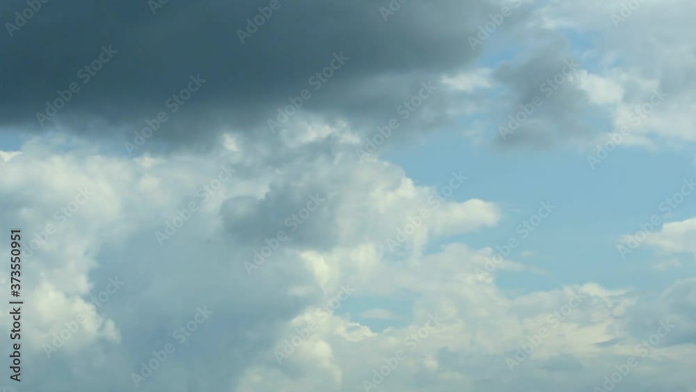 Cloud movements. Puffy fluffy white skies time lapse. Fast moving. timelapse Cloud movements. Puffy fluffy white skies time lapse. Fast moving. timelapse