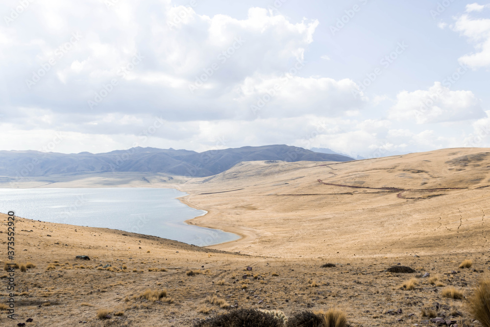 Lagoon Coriqocha- Sacred valley Perú