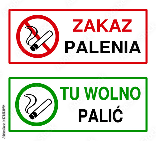 zakaz palenia, tu wolno palić