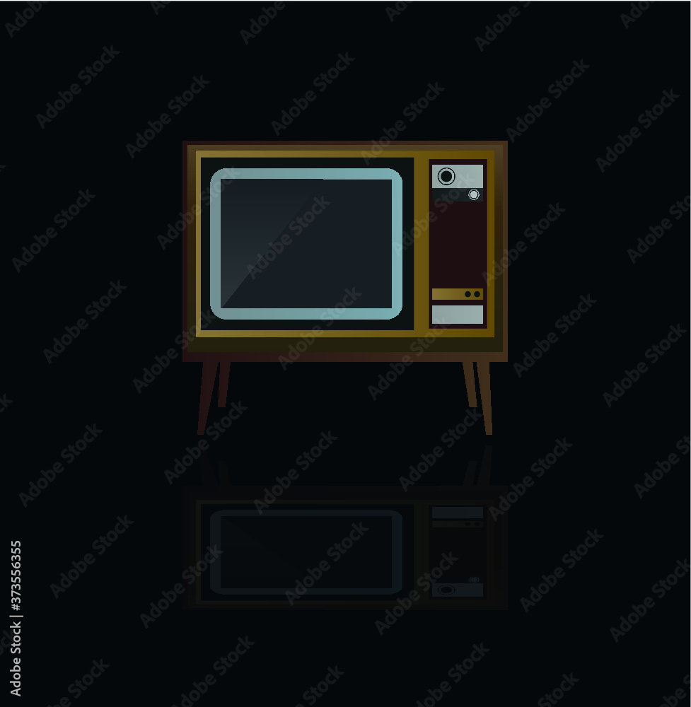 Old, retro TV