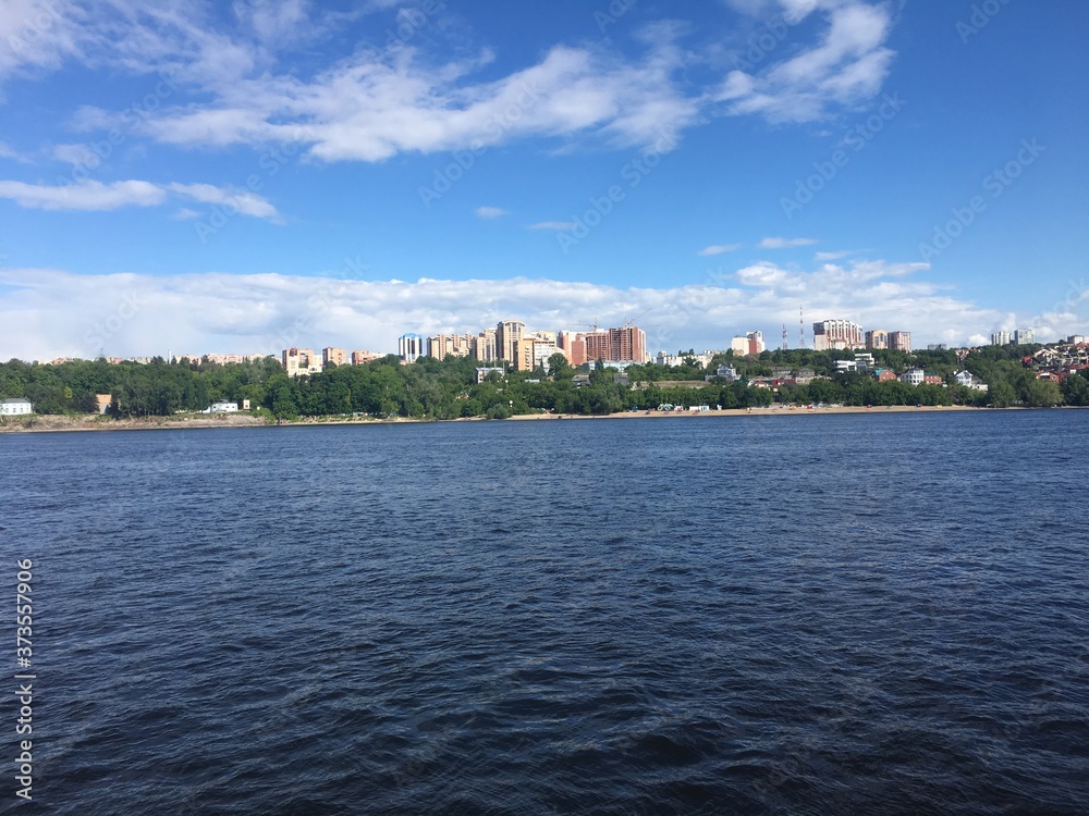 River Volga. Samara