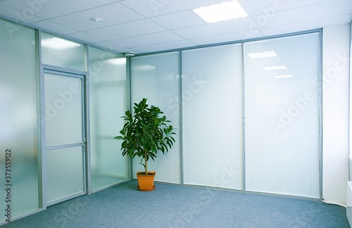 Office glass partitions photo