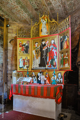 Ołtarz w kościele św. Leonarda w Lipnicy Murowanej photo