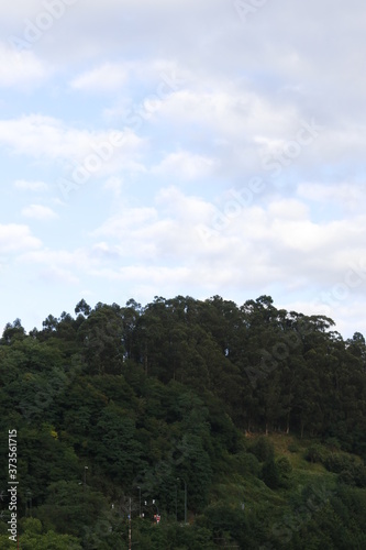 Landscape in the Basque Country