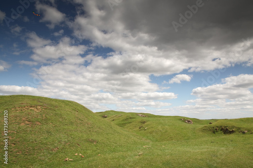 Impressive views across the countryside