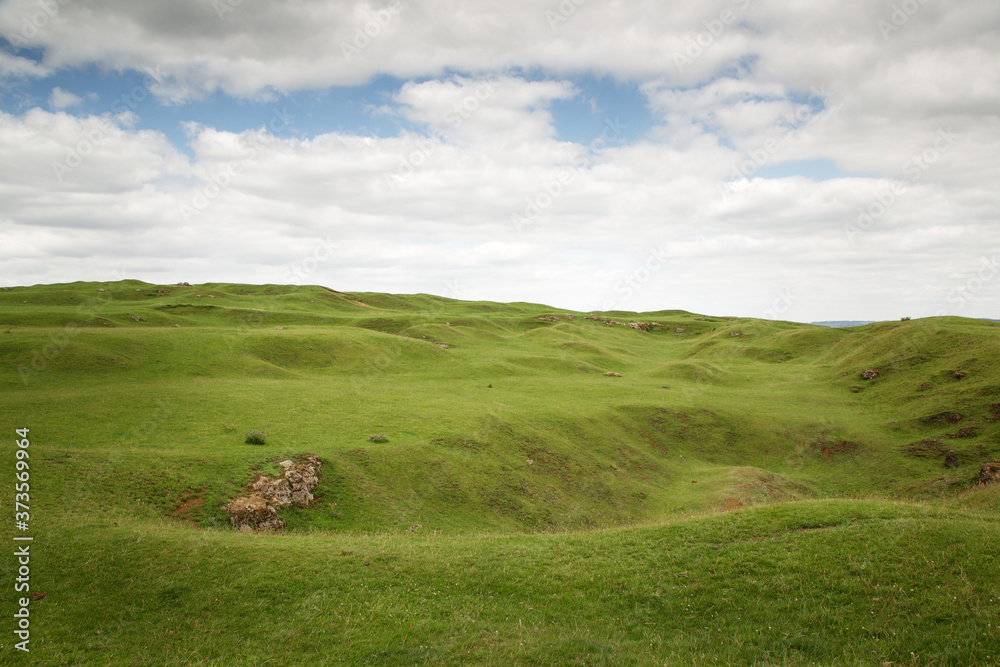 Obraz premium Impressive views across the countryside