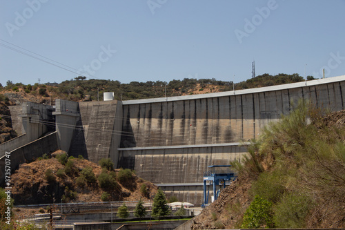 alqueva dam in alentejo portugal