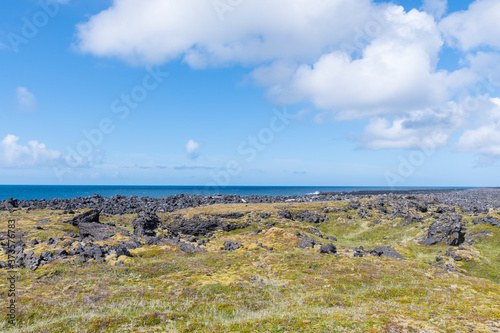 The coastline of Snaefellsnes peninsula in Iceland