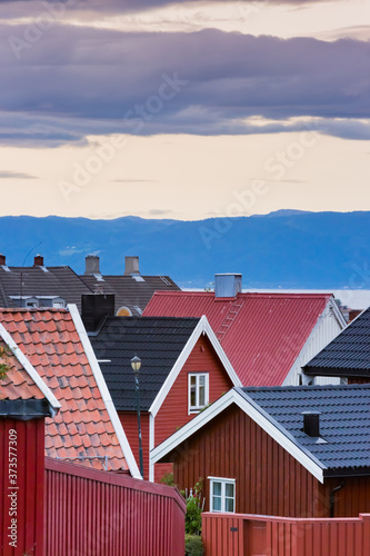 Wallpaper Mural トロンハイム町並み
 Torontodigital.ca