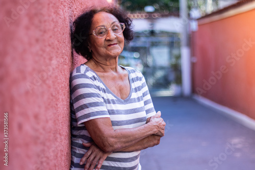 Portrait brazilian mature woman