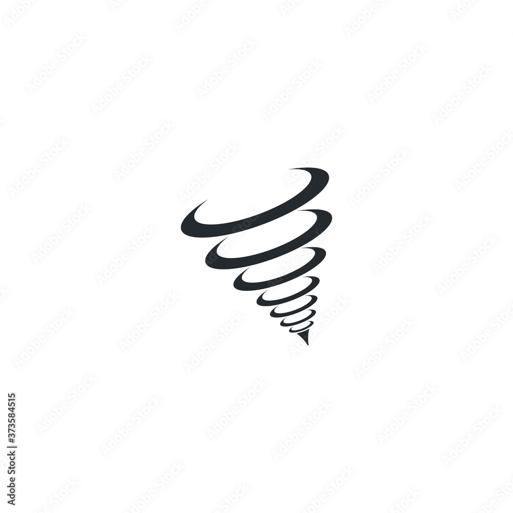 Tornado logo template symbol vector illustration Tornado logo template symbol vector illustration