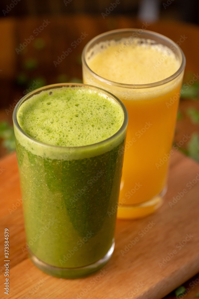 fresh vegetable juice