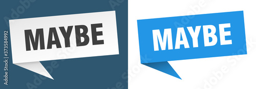 maybe banner sign. maybe speech bubble label set