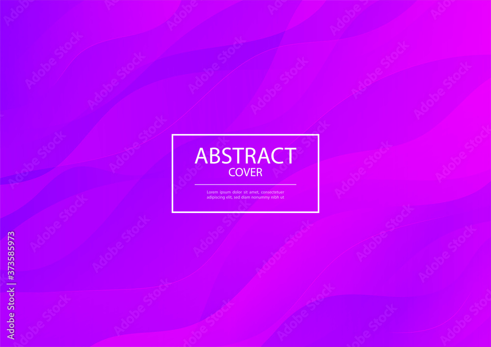 abstract wave purple and pink gradient color background shiny lines. vector illustration.