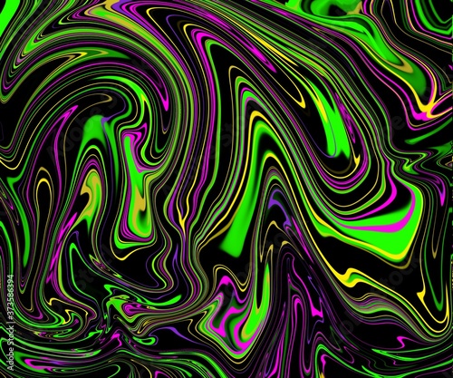 green pink psychedelic swirl trippy artwork abstract acrylic background