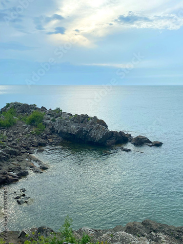 rocks in the sea