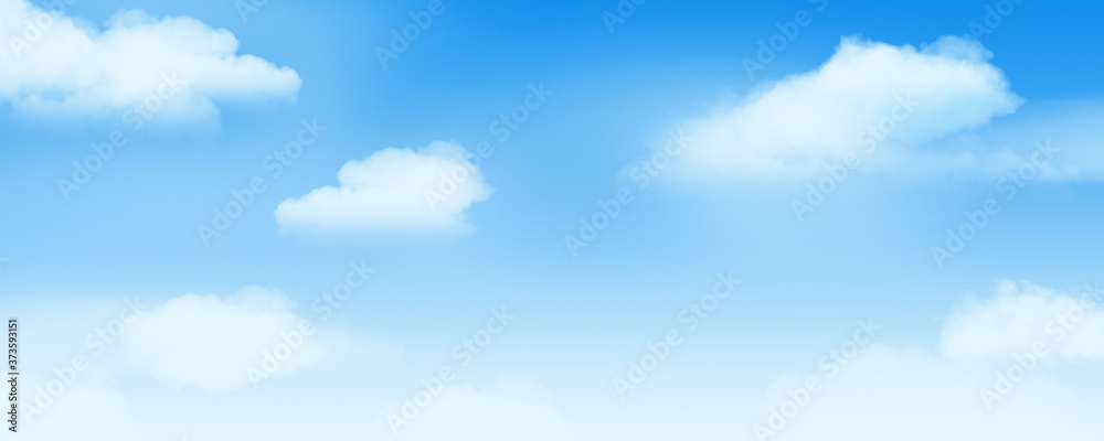 Sky and clouds digital painting, Pastel color background Sky and clouds digital painting, Pastel color background