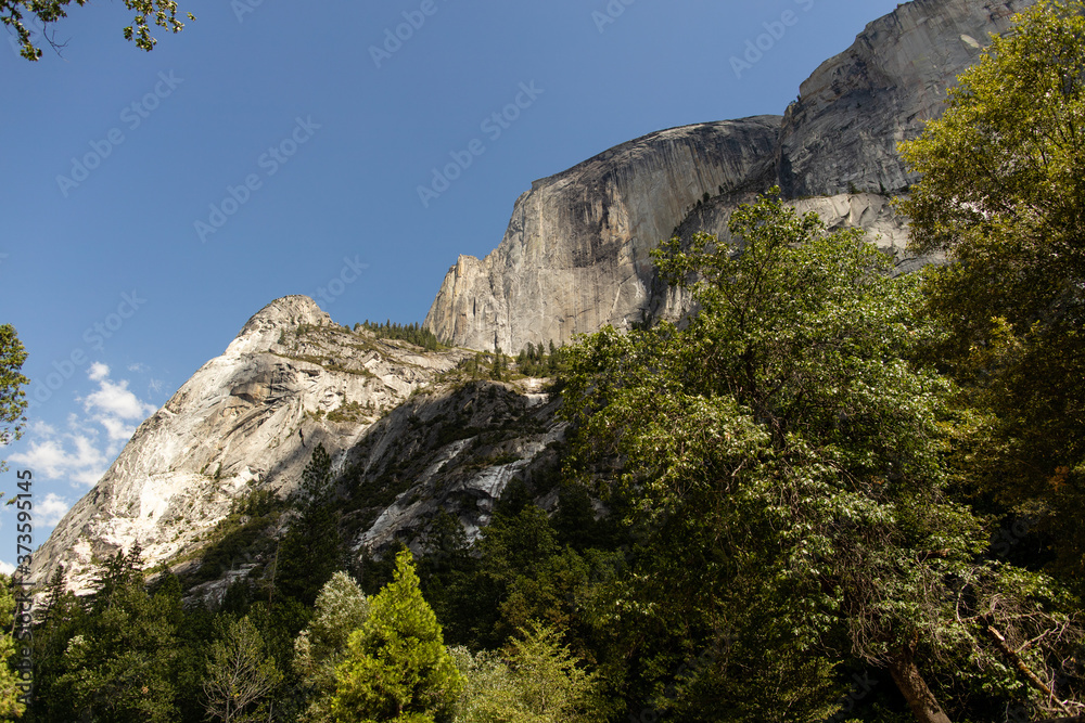 Mountainside in Yosemite National Park