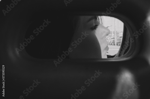 silhouette of a woman
