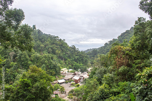 MAE KAM PONG mountain landscape in the mountains