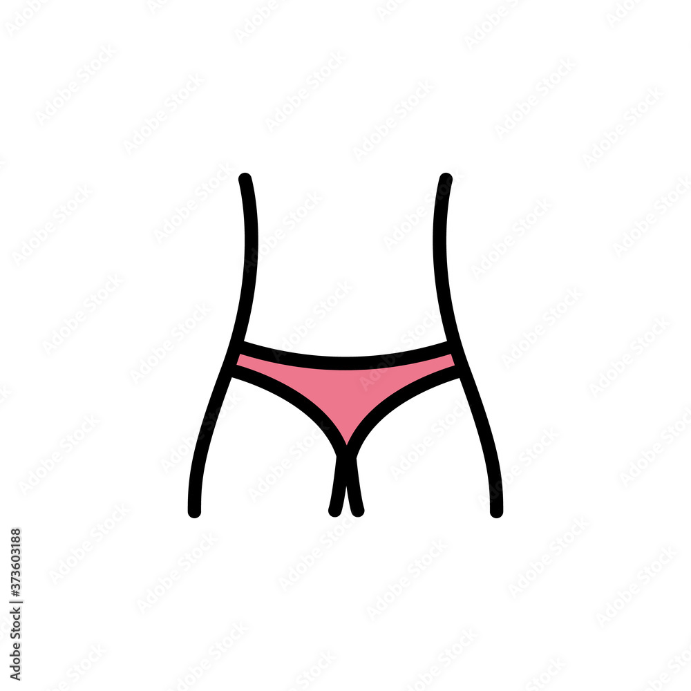 women waist outline icon. Elements of Beauty and Cosmetics illustration icon. Signs and symbols can be used for web, logo, mobile app, UI, UX women waist outline icon. Elements of Beauty and Cosmetics illustration icon. Signs and symbols can be used for web, logo, mobile app, UI, UX