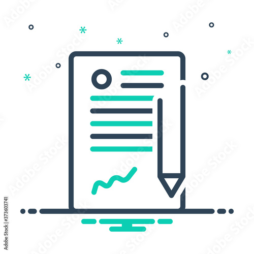 Mix icon for contract