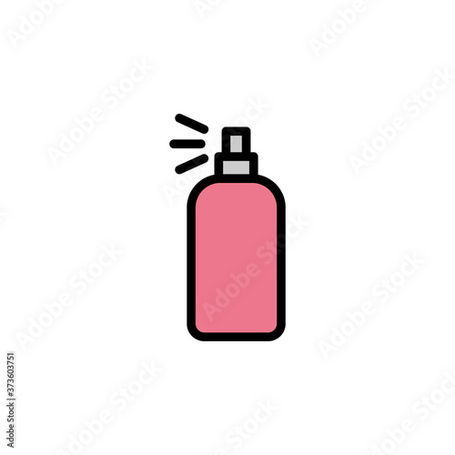 spray outline icon. Elements of Beauty and Cosmetics illustration icon. Signs and symbols can be used for web, logo, mobile app, UI, UX