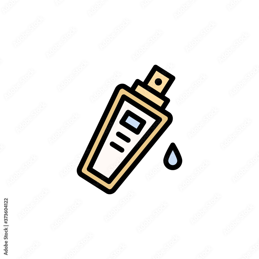foundation outline icon. Elements of Beauty and Cosmetics illustration icon. Signs and symbols can be used for web, logo, mobile app, UI, UX foundation outline icon. Elements of Beauty and Cosmetics illustration icon. Signs and symbols can be used for web, logo, mobile app, UI, UX