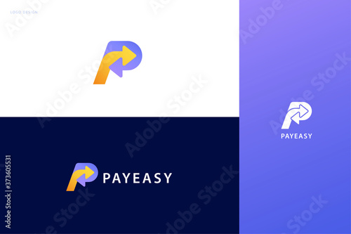 Pay easy logo set