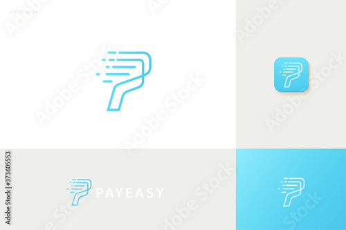Pay easy logo set