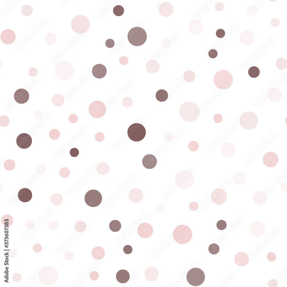 Seamless pattern with random colorful dots on white background. Vector Seamless pattern with random colorful dots on white background. Vector